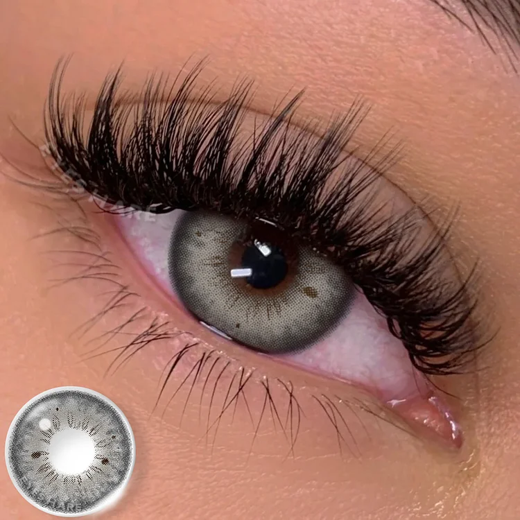 EYESHARE BLACKSPOT-GRAY 14.2MM | 1 Year